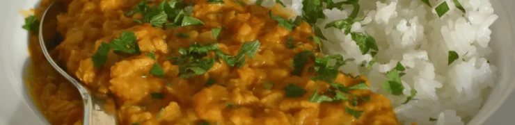 Dahl de lentilles corail