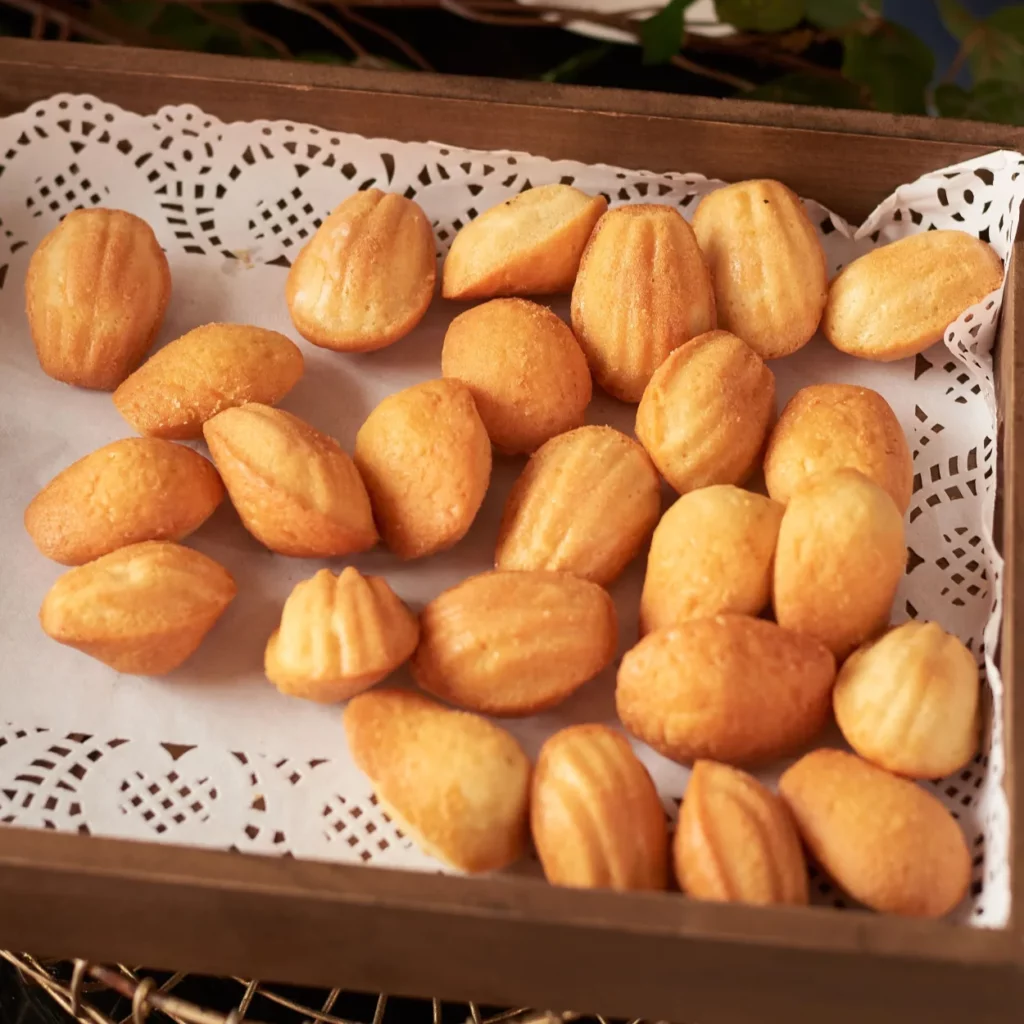 Madeleines au citron