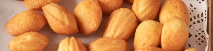 Madeleines au citron
