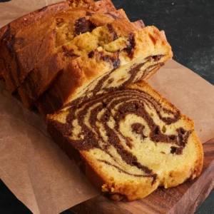 Marbré au chocolat