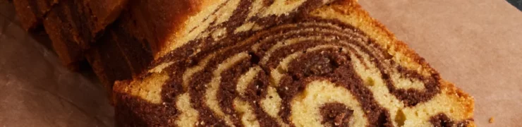 Marbré au chocolat