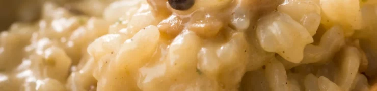 Risotto aux champignons